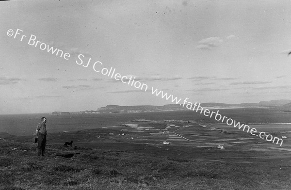 PANORAMA FROM BENWEE HEAD OVER BROADHAVEN BAY